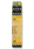 750126 - PILZ - 750126 - Safety Relay, 24 VDC, 3PST-NO, DIN Rail, 6 A, Screw