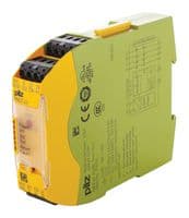 750104 - PILZ - 750104 - Safety Relay, 24 VDC, 3PST-NO, PNOZ s4 Series, DIN Rail, 6 A, Screw