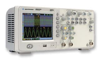 DSO1022A - KEYSIGHT TECHNOLOGIES - DSO1022A - Digital Oscilloscope, DSO1000 Series, 2 Channel, 200 MHz, 2 GSPS, 20 kpts