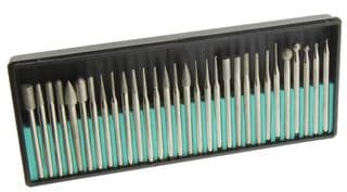 D00150 - DURATOOL - D00150 - Burr Set, Diamond, 30 Piece
