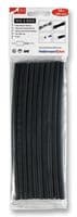 308-30610 HIS-3-BAG-6/2-PO-X-BK - HELLERMANNTYTON - 308-30610 HIS-3-BAG-6/2-PO-X-BK - Heat Shrink Tubing, 3:1, 0.236 ", 6 mm, Black, 7.87 ", 200 mm