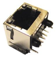 43860-0016 - MOLEX - 43860-0016 - Modular Connector, RJ45 Jack, 1 x 1 (Port), 8P8C, Cat3, Panel Mount, Through Hole Mount