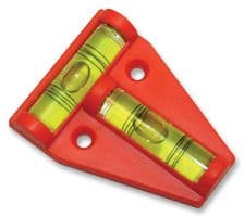 D01625 - DURATOOL - D01625 - Spirit Level, Cross Check, Vertical & Horizontal, 3mm per Metre Accuracy