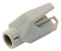 TM21P-88P(14) - HIROSE / HRS - TM21P-88P(14) - Connector Accessory, Light Grey, Strain Relief, TM21P Series RJ 45 Plugs, 8 Ways, Nylon (Polyamide)
