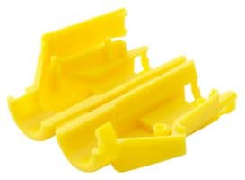 TM21P-88P(18) - HIROSE / HRS - TM21P-88P(18) - Connector Accessory, Yellow, Strain Relief, TM21P Series RJ 45 Plugs, 8 Ways, Nylon (Polyamide)