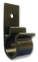 211-70000 4D10-POM-BK - HELLERMANNTYTON - 211-70000 4D10-POM-BK - Fastener, D Clip, Screw Mount Cable Clamp, Polyacetal, Black, 15 mm