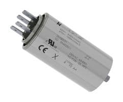 C274AC35250AA0J - KEMET - C274AC35250AA0J - Motor Run Capacitor, Metallized PP, Can, 25 µF, ± 5%, Stud Mount - M8, 470 V