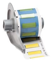 M71-187-1-342YL - BRADY - M71-187-1-342YL - Wire Marker, PermaSleeve®, Heat Shrinkable Sleeve, PO (Polyolefin), Yellow, 8.51mm x 25.78mm