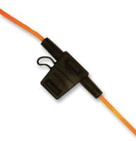 0FHM0002ZXJ - LITTELFUSE - 0FHM0002ZXJ - Fuseholder, Automotive Blade, 1 Fuse, 30 A, 32 VAC, 32 VDC, MINI, Wire Leaded