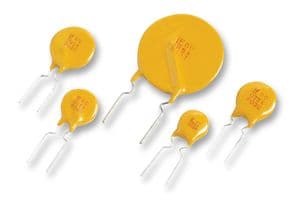 60R050XU - LITTELFUSE - 60R050XU - Resettable Fuse, PPTC, POLY-FUSE 60R Series, 60 VDC, 500 mA, 1 A, 4 s, Round