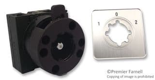 CS20A-U1 - IMO PRECISION CONTROLS - CS20A-U1 - Rotary Switch, 3 Position, 1 Pole, 20 A, 690 V, Rotary Cam Series