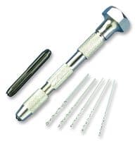 PV2237/D - DURATOOL - PV2237/D - Pin Vice Set, Reversible, Anti Roll 1.2 mm - 2.4 mm, 7 Piece