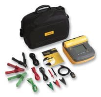 FLUKE 1555 - FLUKE - FLUKE 1555 - Insulation Tester, Digital Megohmmeter, 250V, 1kV, 2Tohm, -20 °C, 50 °C, 160 mm