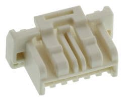 502578-0600 - MOLEX - 502578-0600 - Connector Housing, Natural, CLIK-Mate 502578 Series, Plug, 6 Ways, 1.5 mm