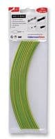 308-30316 HIS-3-BAG-3/1-PO-X-GNYE - HELLERMANNTYTON - 308-30316 HIS-3-BAG-3/1-PO-X-GNYE - Heat Shrink Tubing, 3:1, 0.118 ", 3 mm, Green, Yellow, 7.87 ", 200 mm