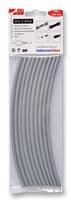 308-30613 HIS-3-BAG-6/2-PO-X-GY - HELLERMANNTYTON - 308-30613 HIS-3-BAG-6/2-PO-X-GY - Heat Shrink Tubing, 3:1, 0.236 ", 6 mm, Grey, 7.87 ", 200 mm