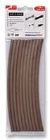 308-30614 HIS-3-BAG-6/2-PO-X-BN - HELLERMANNTYTON - 308-30614 HIS-3-BAG-6/2-PO-X-BN - Heat Shrink Tubing, 3:1, 0.236 ", 6 mm, Brown, 7.87 ", 200 mm