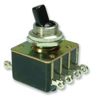 0133.0101-00 - MARQUARDT - 0133.0101-00 - Toggle Switch, DPDT, Non Illuminated, Panel Mount, 2 A
