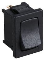 1801.6122-00 - MARQUARDT - 1801.6122-00 - Rocker Switch, On-Off, 1NO, Non Illuminated, Panel Mount, Black, 1800 Series