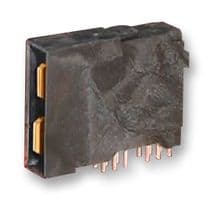 75556-5000 - MOLEX - 75556-5000 - Pin Header, Board-to-Board, 1.6 mm, 1 Rows, 2 Contacts, Through Hole Right Angle