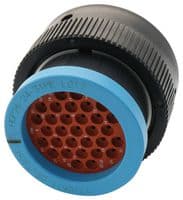 HDP26-24-31PE-L017 - DEUTSCH - TE CONNECTIVITY - HDP26-24-31PE-L017 - Circular Connector, Circular Industrial, HDP20 Series, Straight Plug, 31 Contacts