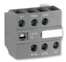 1SBN010151R1011 - ABB - 1SBN010151R1011 - Contact Block, Front, 1NO+1NC, 6 A, 690 V, 2 Pole, Screw