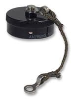 RJFTVC7N - AMPHENOL SOCAPEX - RJFTVC7N - Dust Cap / Cover, Protective Cap, RJ Field TV Ethernet Harsh Environment Jam Nut Receptacles