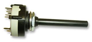 BCKS1001 - LORLIN - BCKS1001 - Rotary Switch, 16 Position, 22.5 °, 150 mA, 50 V, BCKS Series