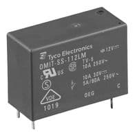 OMIT-SH-124LM,394 - OEG - TE CONNECTIVITY - OMIT-SH-124LM,394 - General Purpose Relay, OMIT Series, Power, Non Latching, SPST-NO, 24 VDC, 10 A