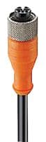 RKT 4-3-06/5 M - LUMBERG AUTOMATION - RKT 4-3-06/5 M - Sensor Cable, Orange, PVC, M12 Receptacle, Free End, 3 Positions, 5 m, 16.4 ft, RKT Series