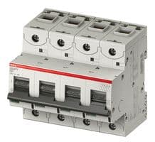 S804PV-S10 - ABB - S804PV-S10 - Thermal Magnetic Circuit Breaker, 10 A, 4 Pole, 1.2 kV, DIN Rail