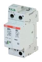 OVR T2 1N 15 275 P - ABB - OVR T2 1N 15 275 P - Surge Protector, Mains Surge Protector, 1 Pole, Type 2, 15 kA, 275 VAC, DIN Rail