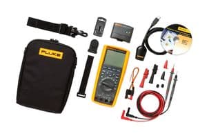 FLUKE 289/FVF/EUR - FLUKE - FLUKE 289/FVF/EUR - Industrial Multimeter Kit, Fluke 289 Series, 50000 Count, True RMS, Auto, Manual Range, 4.5 Digit