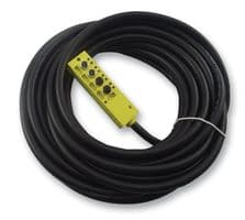 120054-0010 - MOLEX - 120054-0010 - Sensor Distribution Box, 10m Cable, M8 Connector - 4 Pole, 4 Ports, 120054 Series, IP67