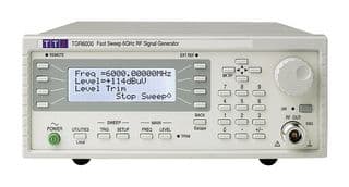 TGR6000 - AIM-TTI INSTRUMENTS - TGR6000 - RF Signal Generator, RF, 6 GHz, 1 Channel, TGR6000 Series, FM, 3 Years