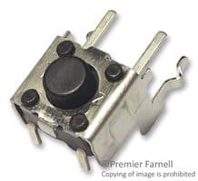 B3F3120 - OMRON ELECTRONIC COMPONENTS - B3F3120 - Tactile Switch, B3D Series, Side Actuated, Through Hole, Round Button, 100 gf, 50mA at 24VDC