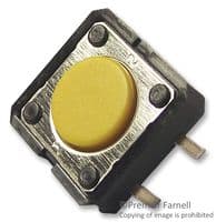 B3F4005 - OMRON ELECTRONIC COMPONENTS - B3F4005 - Tactile Switch, B3D Series, Top Actuated, Through Hole, Round Button, 260 gf, 50mA at 24VDC