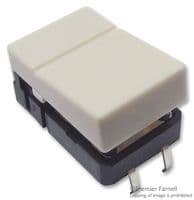 B3J1000 - OMRON ELECTRONIC COMPONENTS - B3J1000 - Tactile Switch, B3J Series, Top Actuated, Through Hole, Hinged Button, 127 gf, 50mA at 24VDC