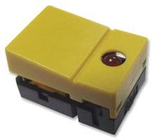 B3J2300 - OMRON ELECTRONIC COMPONENTS - B3J2300 - Tactile Switch, B3J Series, Top Actuated, Through Hole, Hinged Button, 127 gf, 50mA at 24VDC