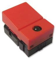 B3J4200 - OMRON ELECTRONIC COMPONENTS - B3J4200 - Tactile Switch, B3J Series, Top Actuated, Through Hole, Hinged Button, 127 gf, 50mA at 24VDC
