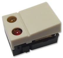B3J5000 - OMRON ELECTRONIC COMPONENTS - B3J5000 - Tactile Switch, B3J Series, Top Actuated, Through Hole, Hinged Button, 127 gf, 50mA at 24VDC