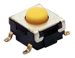 B3S-1102. - OMRON ELECTRONIC COMPONENTS - B3S-1102. - Tactile Switch, B3S Series, Top Actuated, Surface Mount, Round Button, 230 gf, 50mA at 24VDC