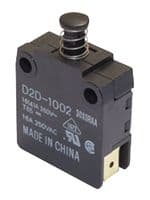 D2D1001 - OMRON ELECTRONIC COMPONENTS - D2D1001 - Door Switch, SPDT-NO, 250 V, 16 A, Quick Connect, Solder