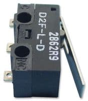 D2FLD - OMRON ELECTRONIC COMPONENTS - D2FLD - Microswitch, Miniature, Lever, SPDT, Solder, 3 A, 30 VDC
