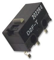 D2FT - OMRON ELECTRONIC COMPONENTS - D2FT - Microswitch, Miniature, Plunger, SPDT, Solder, 3 A, 30 VDC