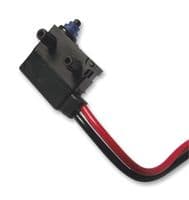 D2HWBL202MR - OMRON ELECTRONIC COMPONENTS - D2HWBL202MR - Microswitch, Subminiature, Pin Plunger, SPST-NC, Wire Leaded, 2 mA, 12 V