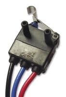 D2HWBL231M - OMRON ELECTRONIC COMPONENTS - D2HWBL231M - Microswitch, Subminiature, Simulated Roller Lever, SPDT, Wire Leaded, 2 mA, 12 V
