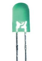 L-1503GC - KINGBRIGHT - L-1503GC - LED, Low Power, Green, Through Hole, T-1 3/4 (5mm), 20 mA, 2.2 V, 568 nm