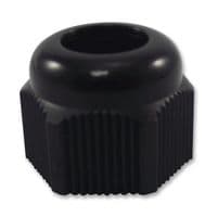 50.616 PA/RSW - HYLEC - 50.616 PA/RSW - Cable Gland, M16 x 1.5, 3 mm, 10 mm, Nylon 6 (Polyamide 6), Black, IP67