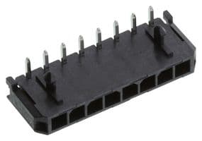 43650-0800 - MOLEX - 43650-0800 - Pin Header, Wire-to-Board, 3 mm, 1 Rows, 8 Contacts, Through Hole Right Angle